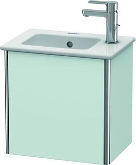 Duravit Waschtischunterbau XSQUARE 400x410x289mm Türansch li lichtblau matt