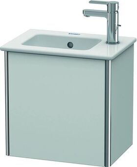 Duravit Waschtischunterbau XSQUARE 400x410x289mm Türansch li we seidenmatt