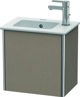 Duravit Waschtischunterbau XSQUARE 400x410x289mm Türanschlag rechts leinen