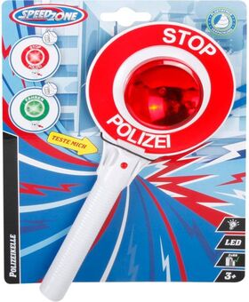 SZ Polizeikelle m. 2 LED-Lichter,190x250