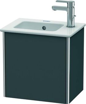 Duravit Waschtischunterbau XSQUARE 400x410x289mm Türansch li graphit matt