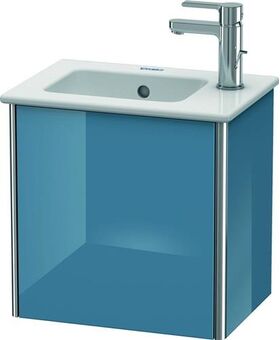 Duravit Waschtischunterbau XSQUARE 400x410x289mm Türansch li St Bl hgl