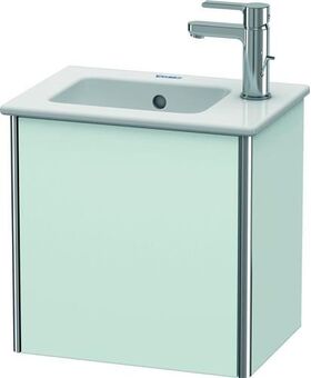 Duravit Waschtischunterbau XSQUARE 400x410x289mm Türansch re lichtblau matt