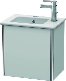 Duravit Waschtischunterbau XSQUARE 400x410x289mm Türansch re we seidenmatt