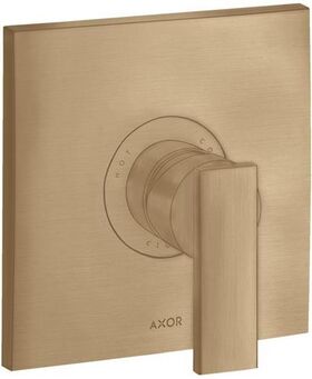 Einhebel-Brausemischer AXOR CITTERIO DN 15, Unterputz brushed bronze