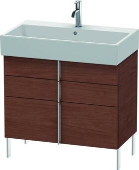 Duravit Waschtischunterbau VERO AIR 581x784x431mm amerik. nussbaum