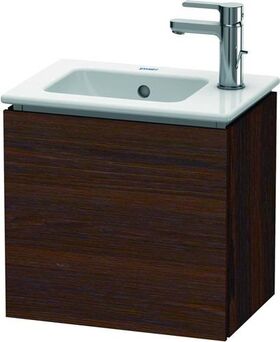 Duravit Waschtischunterbau L-CUBE 294x420x400mm Ans re nussbaum gebürstet