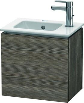 Duravit Waschtischunterbau L-CUBE 294x420x400mm Anschlag rechts pine terra