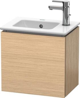 Duravit Waschtischunterbau L-CUBE 294x420x400mm Ans links eiche gebürstet