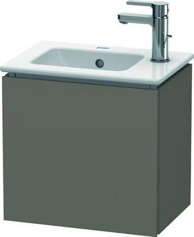 Duravit Waschtischunterbau L-CUBE 294x420x400mm Ans li fla grey seidenmatt