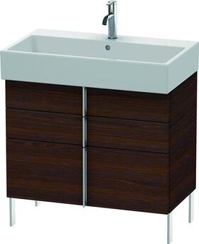 Duravit Waschtischunterbau VERO AIR 581x784x431mm nussbaum gebürstet