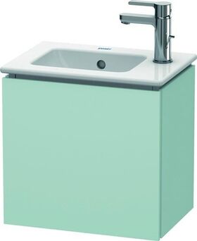 Duravit Waschtischunterbau L-CUBE 294x420x400mm Ans links lichtblau matt