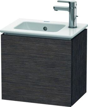 Duravit Waschtischunterbau L-CUBE 294x420x400mm Ans li Ei dunkel gebürstet