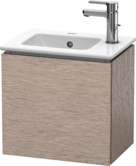 Duravit Waschtischunterbau L-CUBE 294x420x400mm Ans links eiche kaschmir