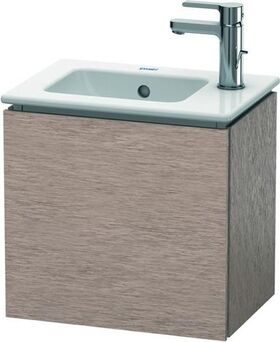 Duravit Waschtischunterbau L-CUBE 294x420x400mm Ans rechts eiche kaschmir