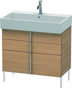 Duravit Waschtischunterbau VERO AIR 581x784x431mm europäische eiche