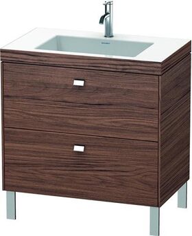 Duravit Waschtischunterbau BRIOSO 701x800x480mm m WT Vero Air Gri chr 1 HL