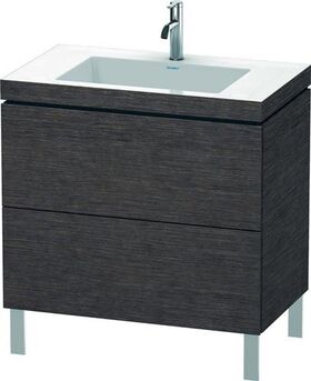 Duravit Waschtischunterbau L-CUBE m WT Vero Air 698x800x480mm 1 HL Ei du g