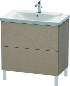 Duravit Waschtischunterbau L-CUBE 820x481x709mm leinen