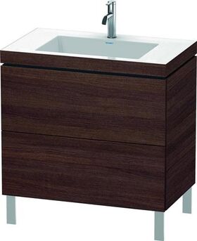 Duravit Waschtischunterbau L-CUBE m WT Vero Air 698x800x480mm 1 HL Kast. d