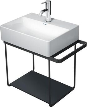 Duravit Glaseinleger DURASQUARE für Metallkonsole 003109/110 schwarz