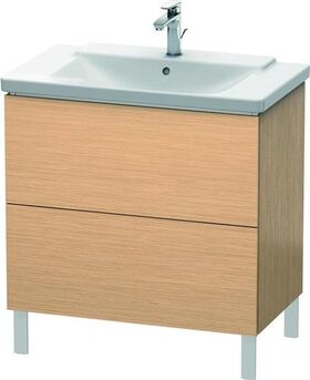 Duravit Waschtischunterbau L-CUBE 820x481x709mm eiche gebürstet