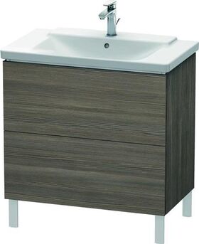 Duravit Waschtischunterbau L-CUBE 820x481x709mm pine terra