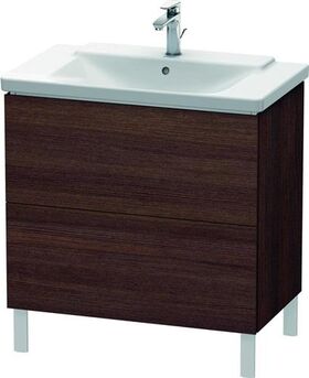 Duravit Waschtischunterbau L-CUBE 820x481x709mm kastanie dunkel