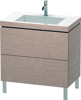 Duravit Waschtischunterbau L-CUBE m WT Vero Air 698x800x480mm 1 HL Ei ka