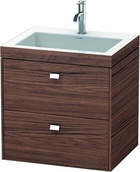 Duravit Waschtischunterbau BRIOSO 613x600x480mm m WT Vero Air Gri chr 1 HL