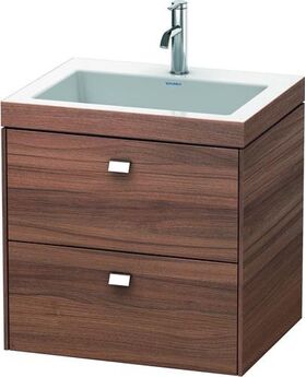 Duravit Waschtischunterbau BRIOSO 613x600x480mm m WT Vero Air Gri chr 1 HL