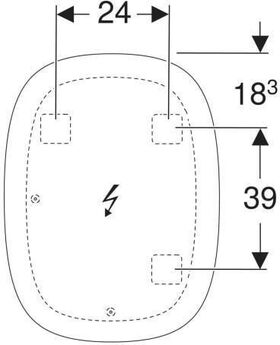 Geberit Lichtspiegel OPTION OVAL Bel direkt und indirekt 600x800x30mm