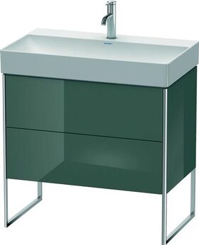 Duravit Waschtischunterbau XSQUARE 731x784x460mm dolomiti grey hochglanz