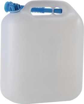 Wasserkanister 22l HD-PE m.Auslaufrohr H440xB370xT190mm HÜNERSDORFF