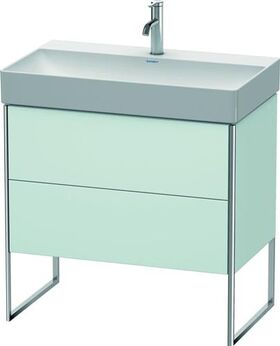 Duravit Waschtischunterbau XSQUARE 731x784x460mm lichtblau matt