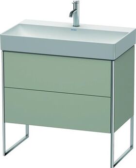 Duravit Waschtischunterbau XSQUARE 731x784x460mm taupe seidenmatt