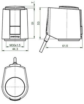 OV Stellantrieb Aktor T ST eltherm. 24 V stromlos geschlossen