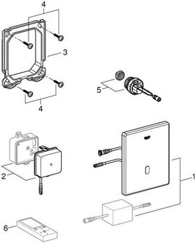 Grohe Infrarot-Elektronik TECTRON SKATE f Urinal Trafo awe