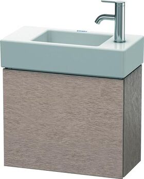 Duravit Waschtischunterbau L-CUBE 400x480x240mm Ans links eiche kaschmir