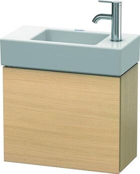 Duravit Waschtischunterbau L-CUBE 400x480x240mm Ans re mediterrane eiche