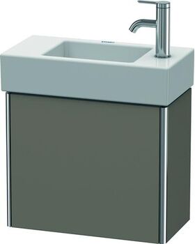 Duravit Waschtischunterbau XSQUARE 397x484x240mm Türansch re fla gr sdm