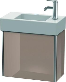 Duravit Waschtischunterbau XSQUARE 397x484x240mm Türansch re capp hochglanz