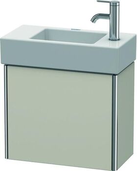 Duravit Waschtischunterbau XSQUARE 397x484x240mm Türansch rechts taupe matt