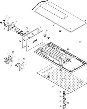 Kopfbr 250/580 3jet AXOR SHOWERSOLUTIONS chrom