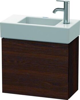 Duravit Waschtischunterbau L-CUBE 400x480x240mm Ans li nussbaum gebürstet