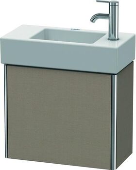 Duravit Waschtischunterbau XSQUARE 397x484x240mm Türanschlag rechts leinen