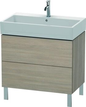 Duravit Waschtischunterbau L-CUBE 582x784x459mm pine silver