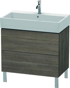 Duravit Waschtischunterbau L-CUBE 582x784x459mm pine terra