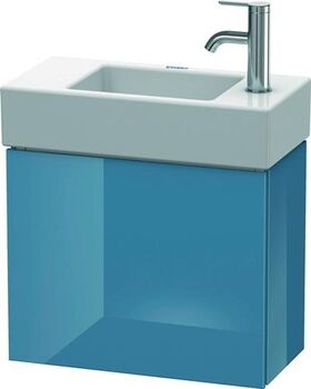 Duravit Waschtischunterbau L-CUBE 400x480x240mm Ans li St blue hochglanz