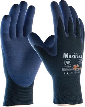 Handschuhe MaxiFlex Elite 34-274 Gr.11 blau Nyl.m.Nitrilmikroschaum EN388 Kat.II - VPE: 12